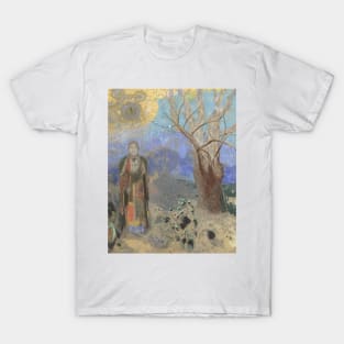 Buddha by Odilon Redon T-Shirt